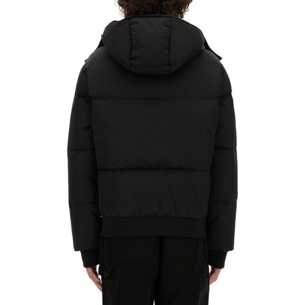 Moschino Cropped Down Jacket With Detachable Hood - NWT - Picture 3 of 4